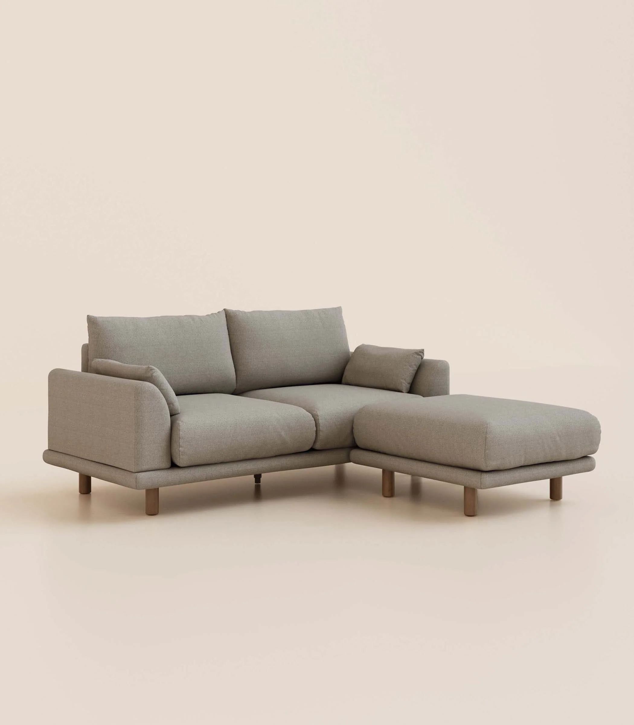 Canapé d'angle - Gris Nuage - Image 21