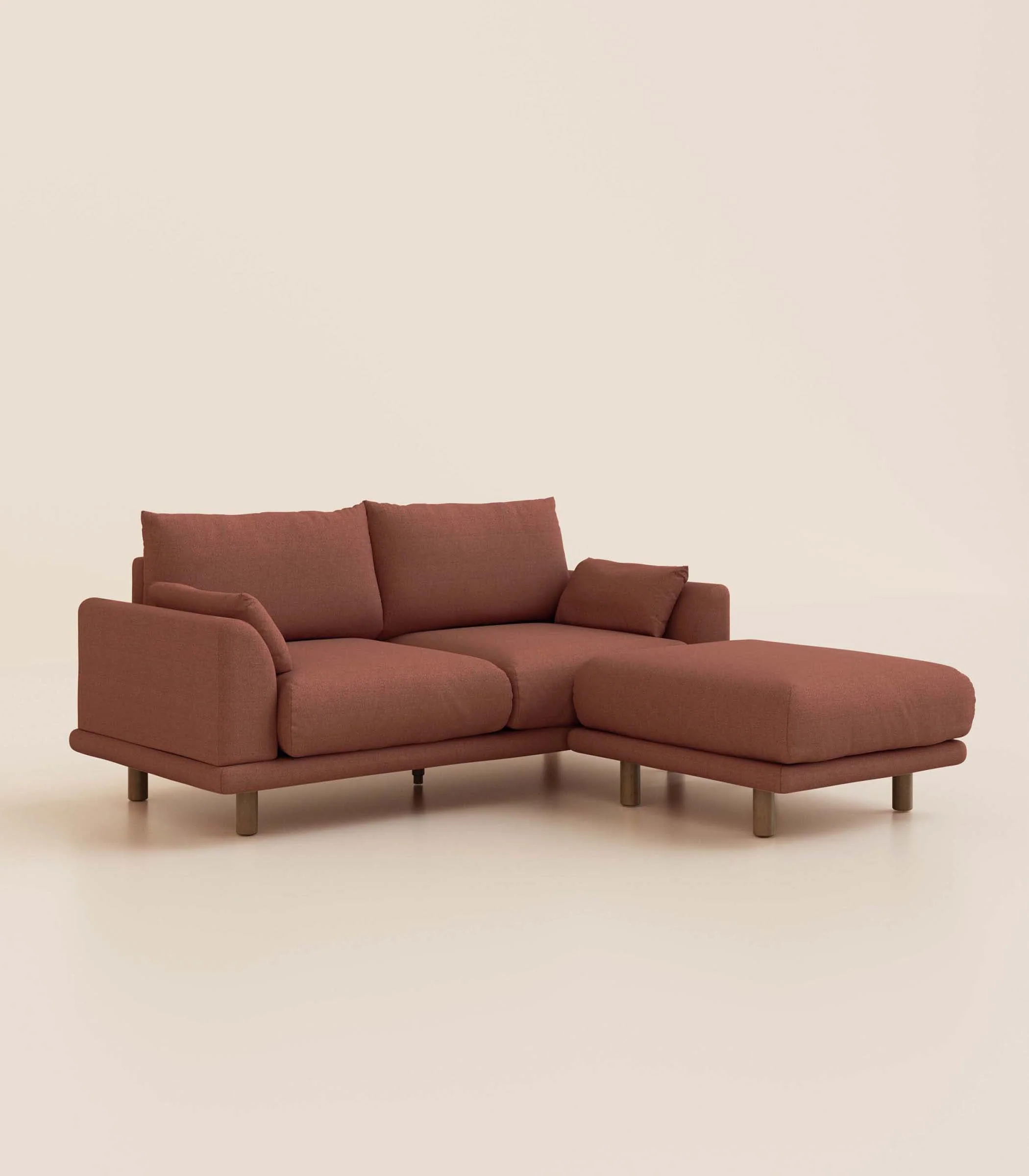Canapé d'angle – Terracotta - Image 27