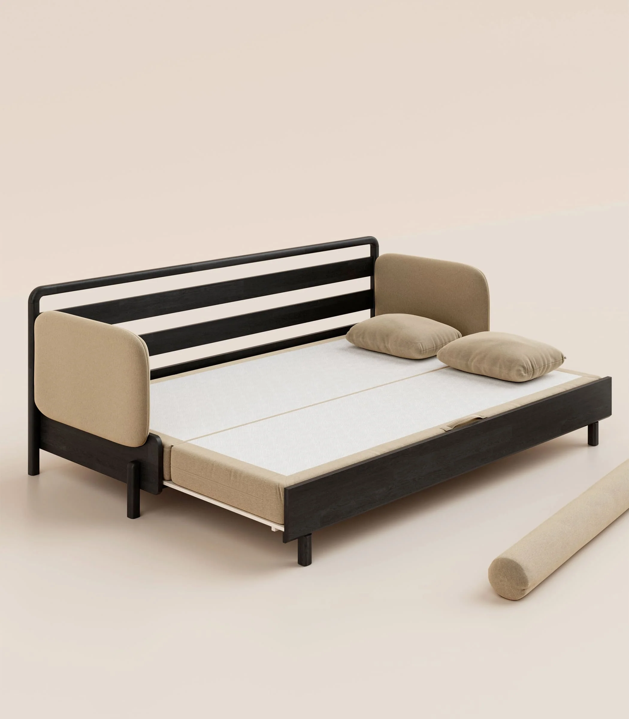 Canapé-lit - Beige - Image 8