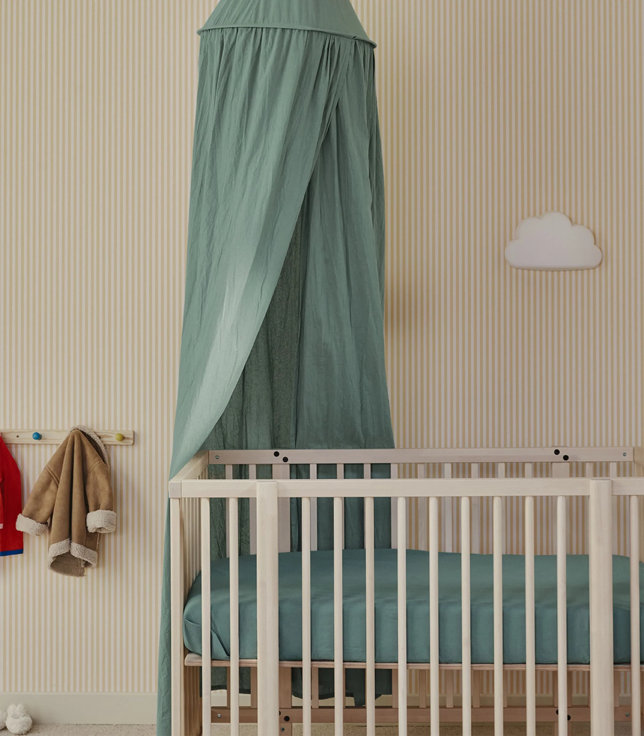 Draps housse percale de coton bébé - Image 5