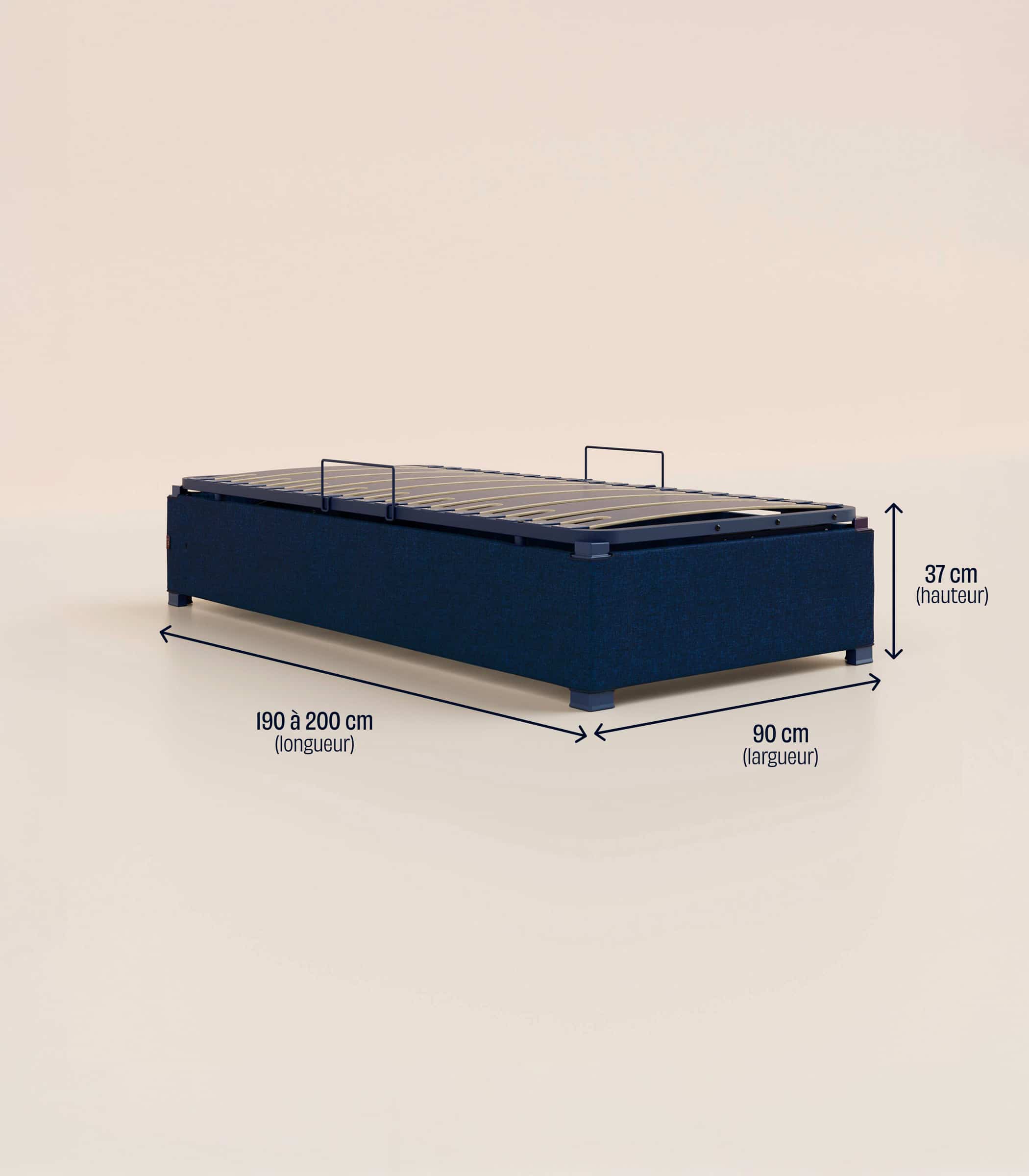 Lit coffre enfant - Bleu - Image 10