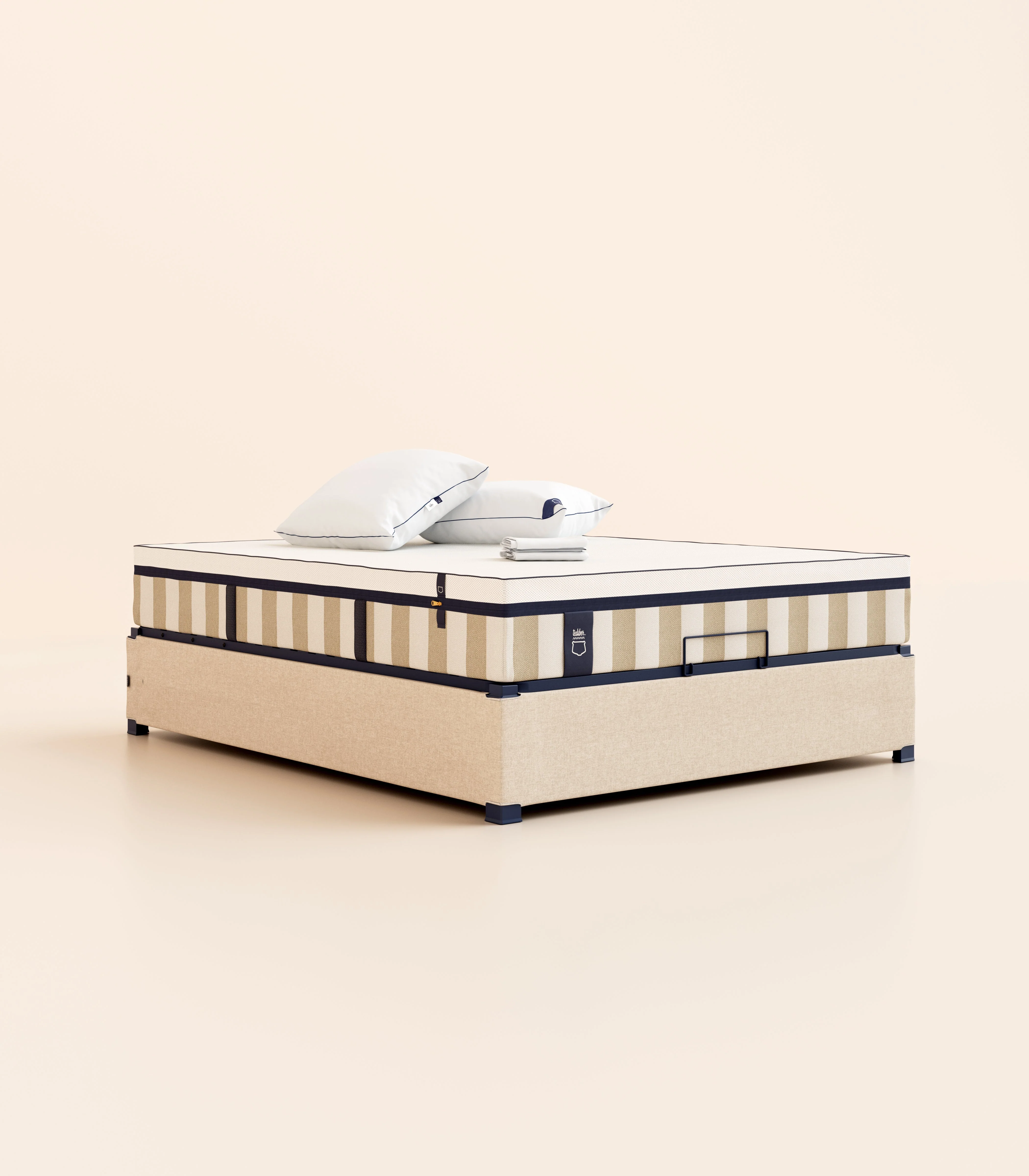 Pack lit 2 places Hybride 140 x 190 cm Bibloc - Image 11