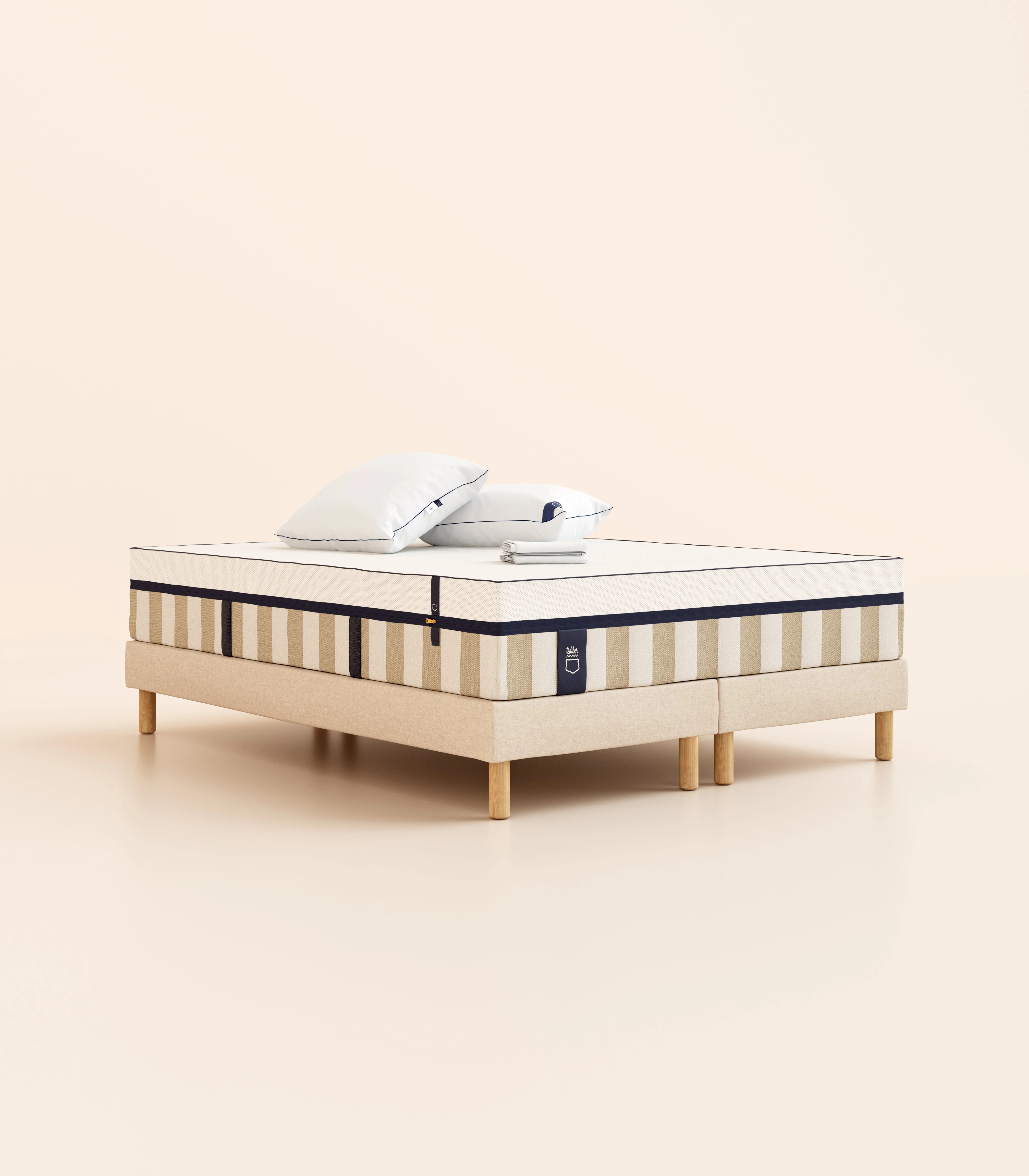 Pack lit 2 places Hybride 140 x 190 cm Bibloc - Image 35
