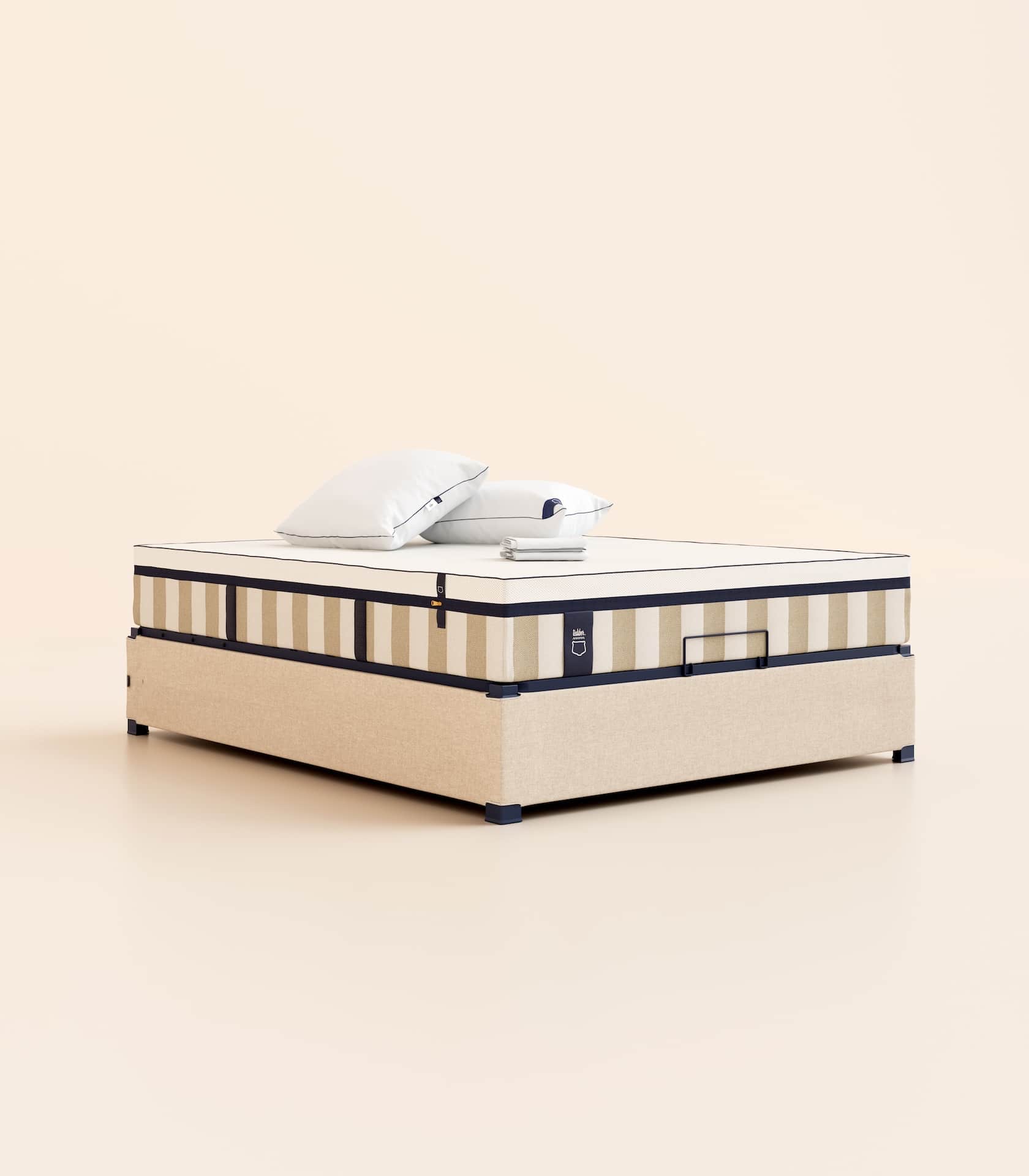 Pack lit 2 places Hybride Plus 140 x 200 cm Bibloc - Image 55
