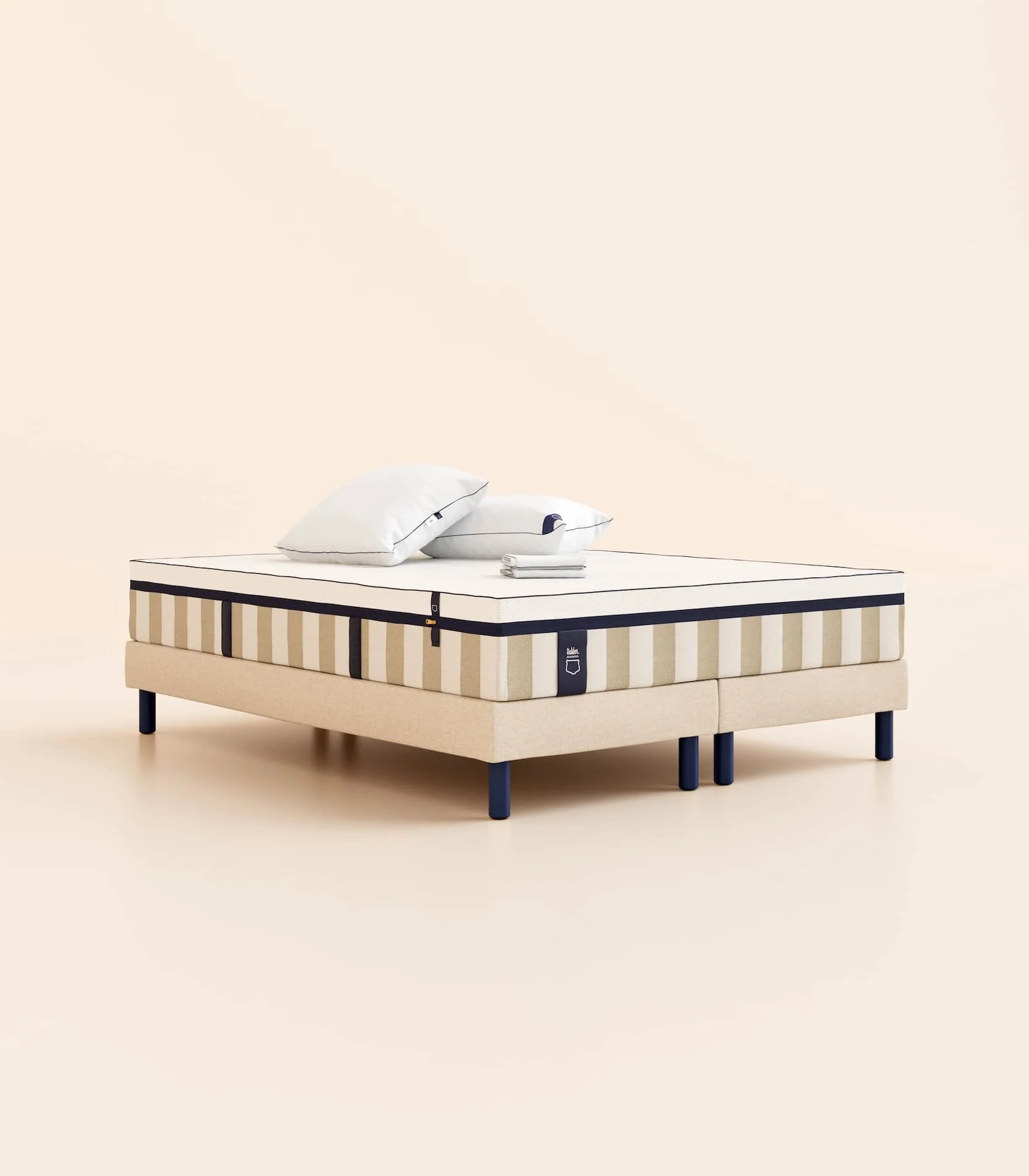Pack lit 2 places Hybride Plus 160 x 200 cm Bibloc - Image 43