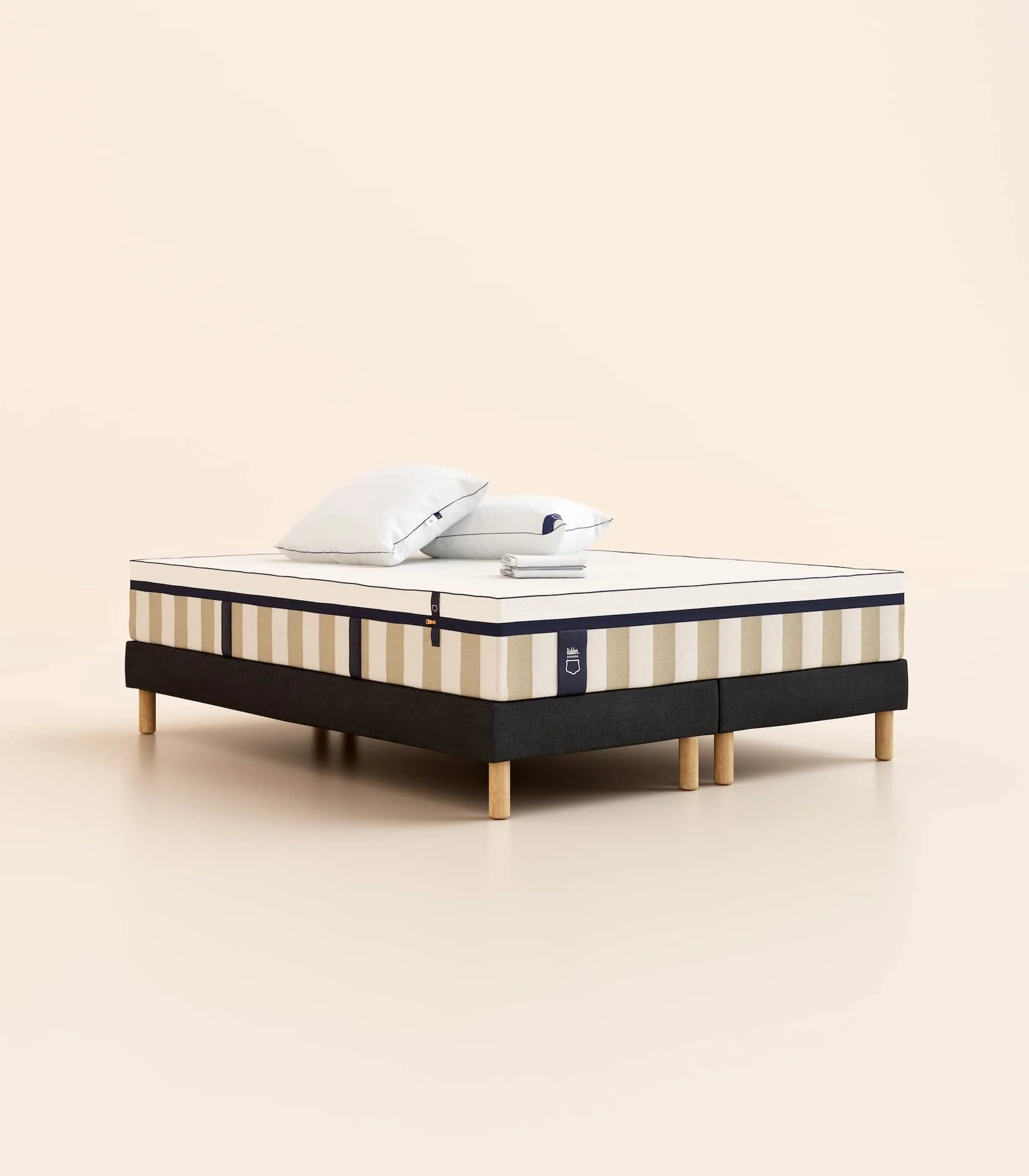 Pack lit 2 places Hybride Plus 200 x 200 cm Bibloc - Image 40