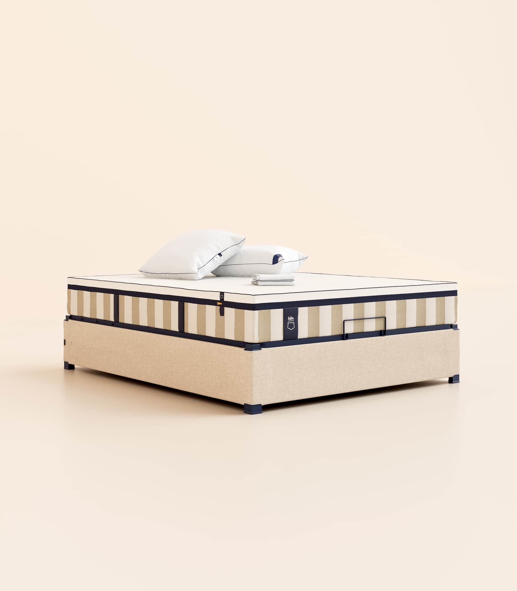 Pack lit 2 places Hybride Plus 200 x 200 cm Bibloc - Image 54