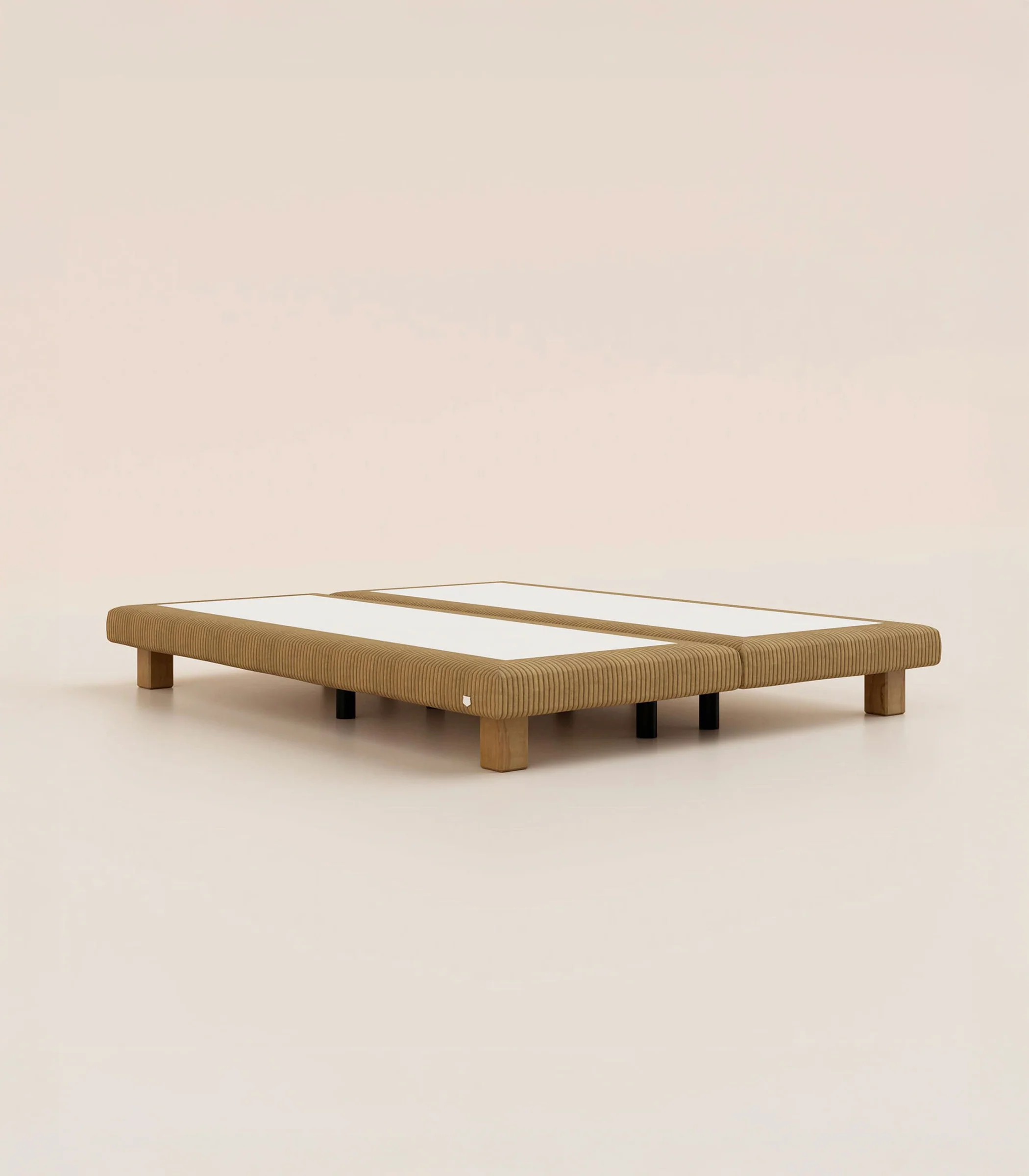 Sommier Grand Ours - Velours Havane - Image 3