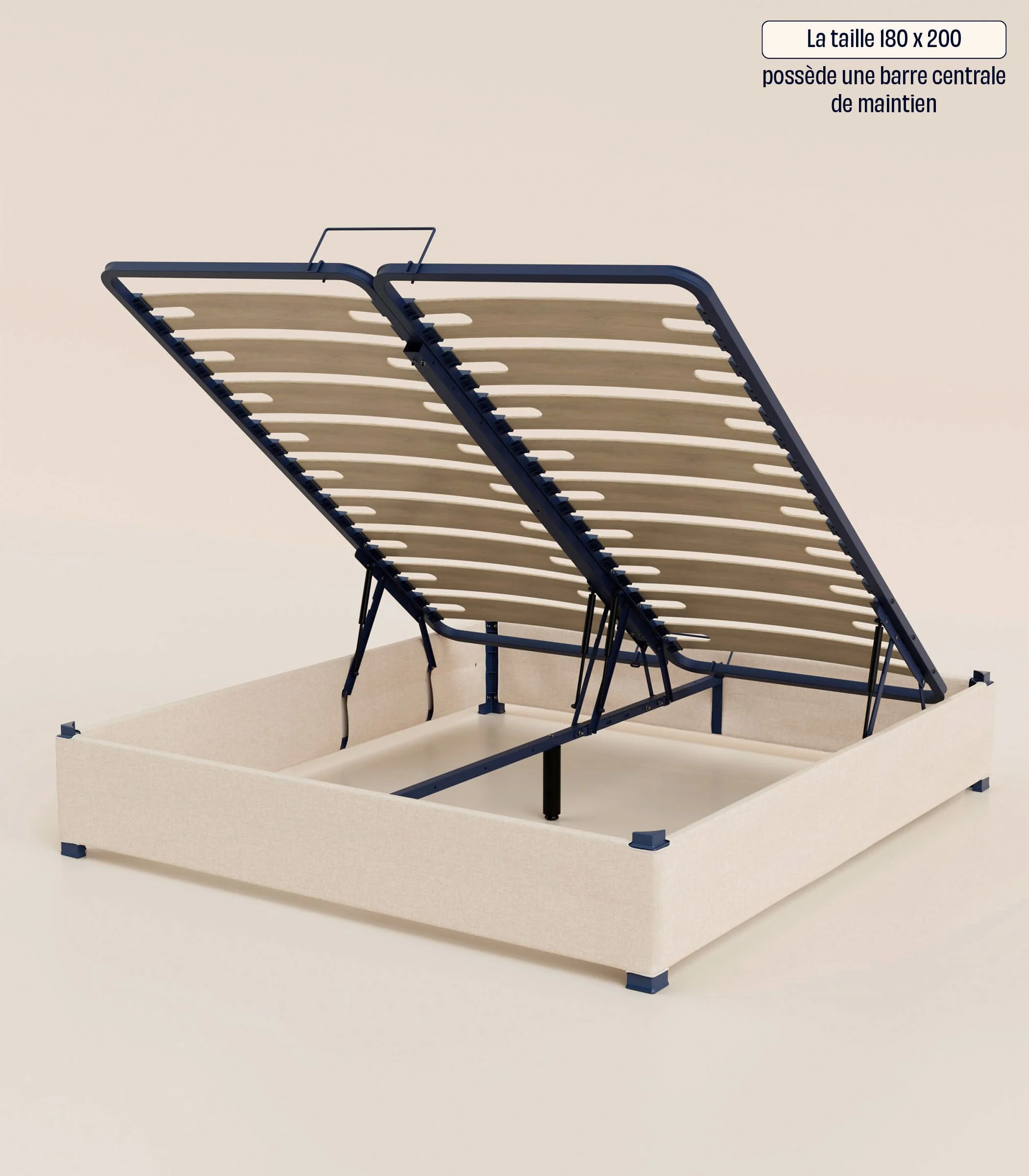 Sommier coffre - Beige - Image 12