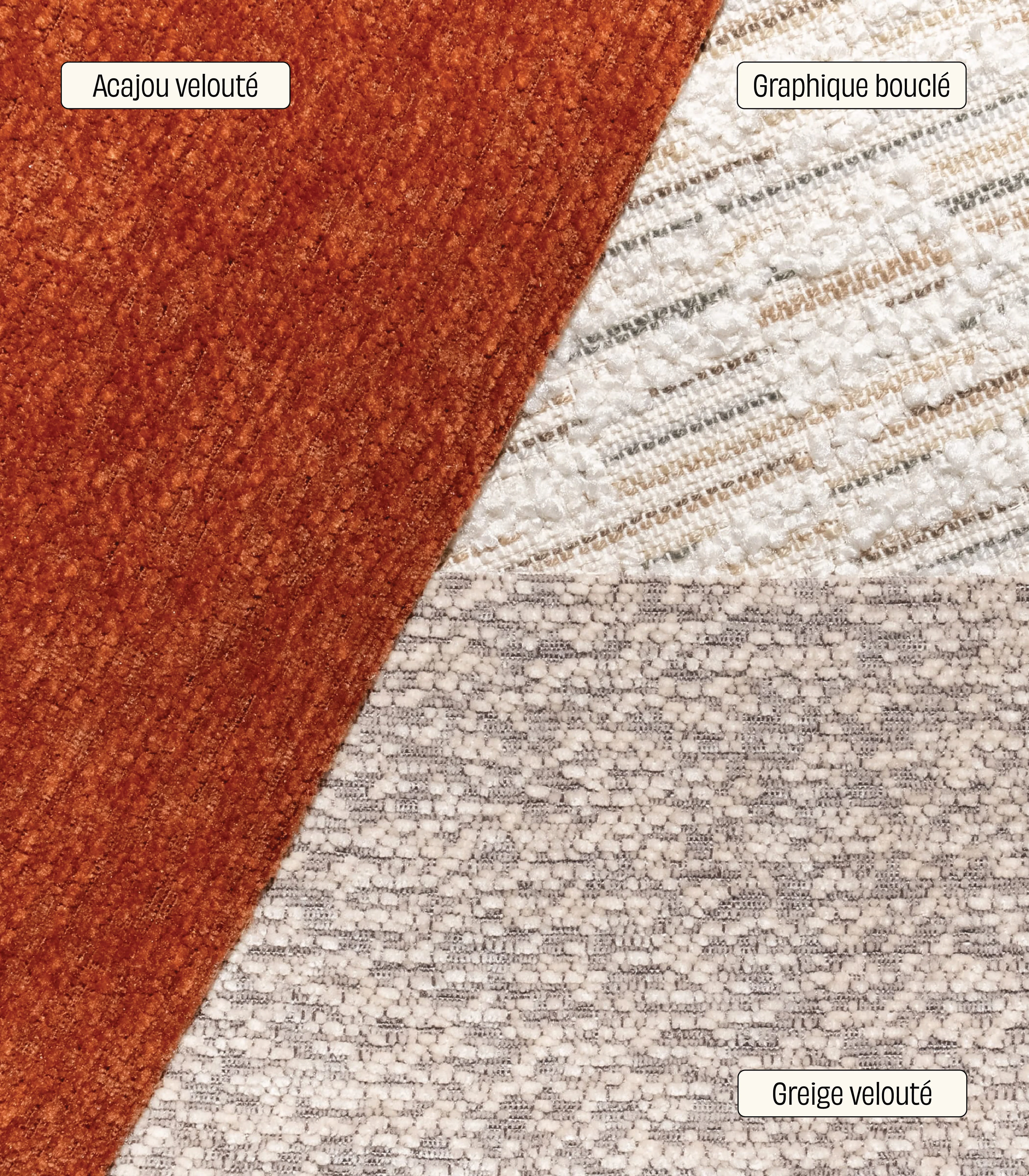 Lit boxspring - Graphique bouclé - Image 3